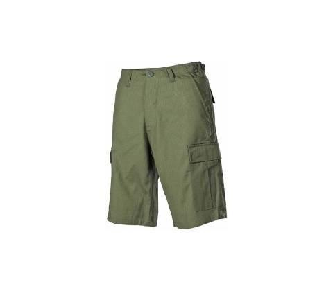 bermudy BDU zelené rip stop