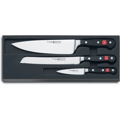 WÜSTHOF Комплект ножове CLASSIC, 3 бр. , с нож за хляб, Wüsthof (WU9660)