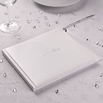 Svatební kniha hostů - s podpisovým perem