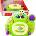 LEAN Toys Interactive Steering Wheel For Kids Driving Simulator Lights Sounds Green
