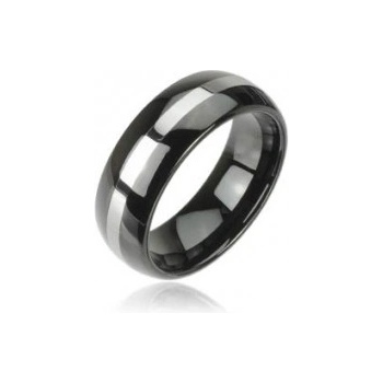 Steel Edge Wolframový prsten 022