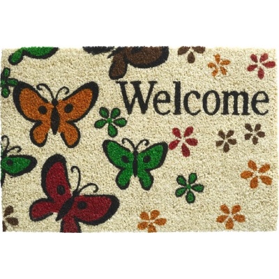 FLOMA Ruco Welcome Butterfly Kokosová 40 x 60 x 1,5 cm
