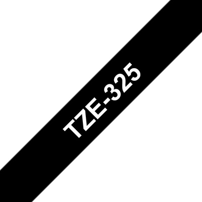 Brother TZe-325, černá/bíla (9mm Laminované) TZe325