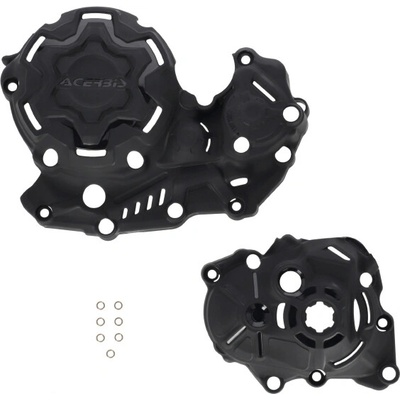 ACERBIS kryty motoru (kryt víka/ krytu spojky i alternátoru) X-POWER YAMAHA YZ 450 F 26 ( YZF 450 ) barva černá