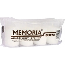 Bispol cintorínske Memoria biela 4 x 70 g