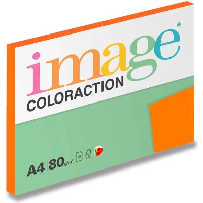Image Coloraction barevný papír Amsterdam/cihlově oranžová A4 80g 100 ks