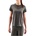Skins Women's Short-Sleeve Performance Gym Top - Charcoal
