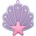 Santoro Gorjuss Портмоне Shell Santoro Gorjuss Making Waves - The World Is Your Oyster - Purple (1313GJ01)