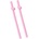 Wee Baby Силиконови сламки Wee Baby - Prime, Розови, 2 броя (929)
