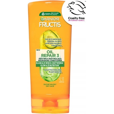 Garnier Fructis Oil Repair 3 posilňujúci kondicionér pre suché a krehké vlasy 200 ml