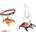 Petzl Котки за лед Petzl Irvis Hybrid (T02ALLU)