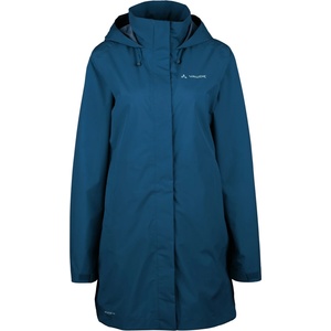 VAUDE Дамско палто Vaude Women's Itri 2, 5 Layer Coat Raincoat - Dark Sea Uni - размер 38 (EU) (103-2189-0813)