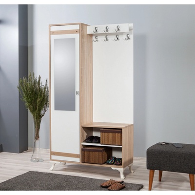 ASIR Předsíňová stěna INCI dub sonoma – Zboží Dáma