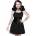 KILLSTAR дамски рокли KILLSTAR - Skye Scraper Burlesque - KSRA002921