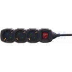 Well 3 Plug 3 m Switch (EXTS-3S3M-SW/02BK-WL)