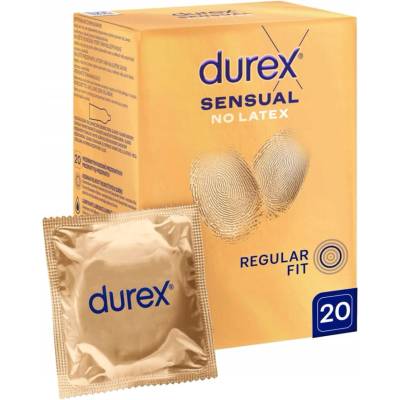 Durex Sensual No Latex Regular Fit 20 ks