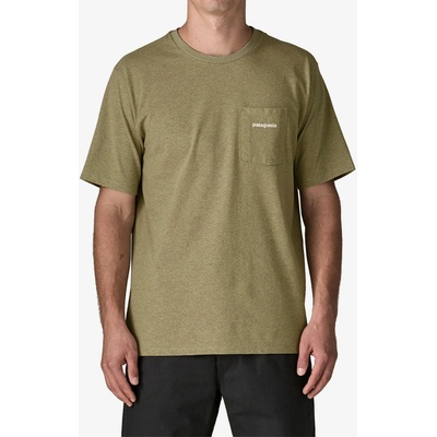 Patagonia Boardshort Logo Pocket Responsibili-Tee gumtree green