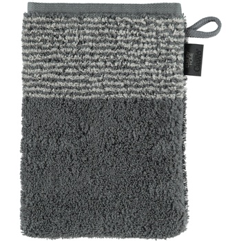 Cawö Ръкавица за къпане Two-Tone 16 x 22 см тъмносива (590 16/22 77)