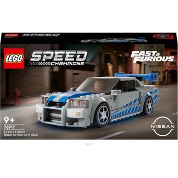 LEGO® Speed Champions 76917 2 Fast 2 Furious Nissan Skyline GTR (R34)