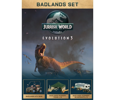 Jurassic World Evolution 3 - Badlands Set