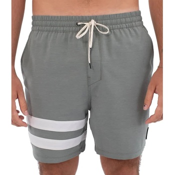 Hurley Бански гащета Hurley Phantom Eco Block Party Volley 17´´ swimming shorts - Grey (Great White)