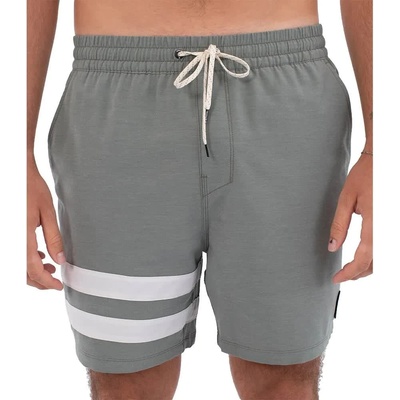 Hurley Бански гащета Hurley Phantom Eco Block Party Volley 17´´ swimming shorts - Grey (Great White)