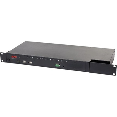 APC KVM1116P KVM 2G, Digital / IP, 1 Remote User, 1 Local User, 16 ports with Virtual Media