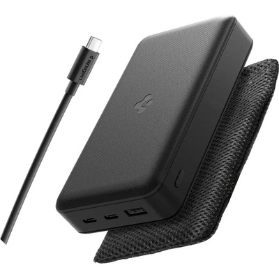 Spigen EA3020 20000mAh 30W Преносима батерия Powerbank - черен (8800283302653)