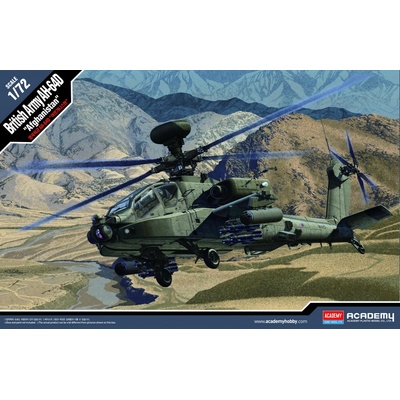 Academy Model Kit vrtulník 12537 British Army AH-64 Afghanistan 1:72