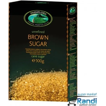 Image 1 of СуиКо ЕООД Кафява тръстикова захар Passiflora 500гр