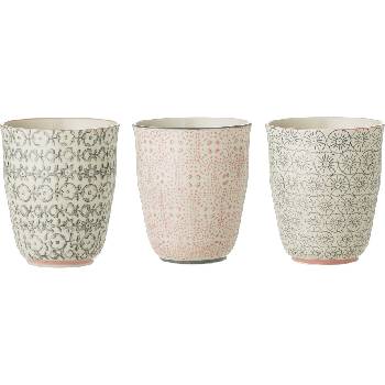 Bloomingville Чаши Cécile високи 200 мл 3 бр (21106496)