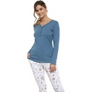 Dámská pyžama Cornette Lucy 723/300 modrá