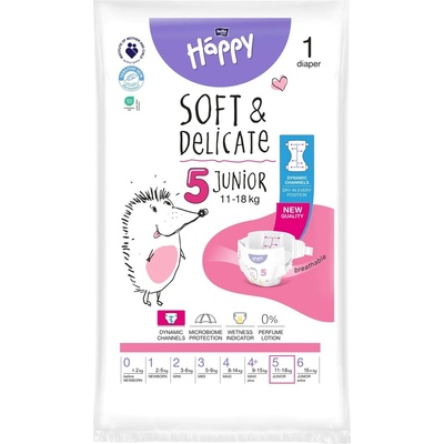 Bella Baby Happy Soft&Delicate Junior 5 11-18 kg 1 ks