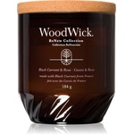 WoodWick Black Currant & Rose ароматна свещ 184 гр