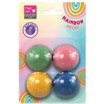 Magic Cat Играчка MC Rainbow Relax топка пяна 4см микс цветове 4бр (453-22107)