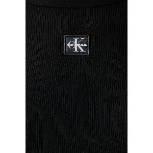 Calvin Klein Jeans блуза с дълги ръкави дамска от памук с еластан (LV047H259G)