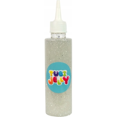 TUBAN Креативен гел Tuban - Tubi Jelly, 150 ml, сребърен брокат (TU3313)