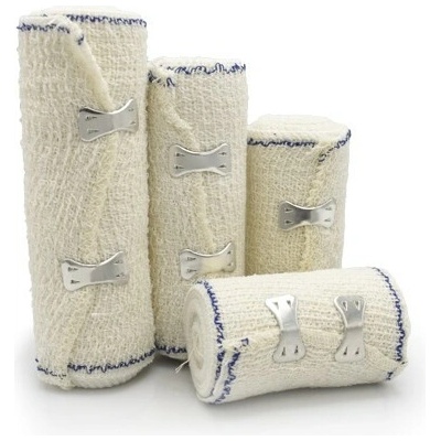 Vidra obväz krepový elastický so sponkami 10 cm x 5 m 1 ks