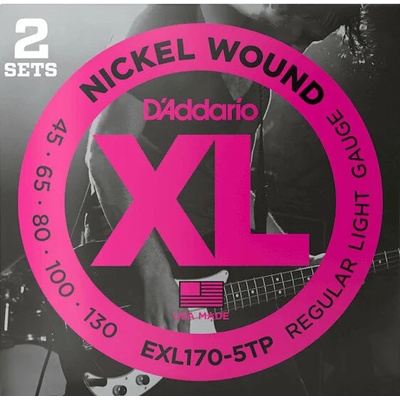 D'Addario EXL170-5TP Струни за 5-струнна бас китара