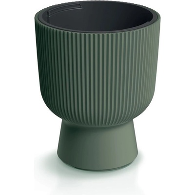 Prosperplast Květináč MILLA IV tmavě zelený 23,9 cm