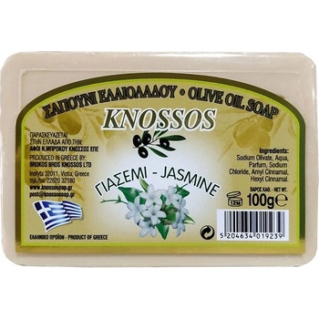 Knossos Řecké olivové mýdlo s vůní jasmínu 100 g