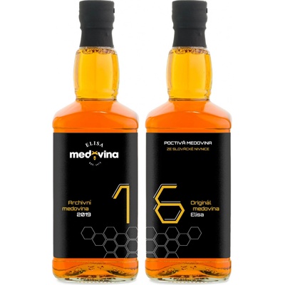 Medovina Elisa dárek k 16. výročí 11% 2 x 0,5 l