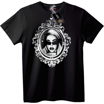 NOONEBRAND Тениска орнаментна рамка - 7XL, Black