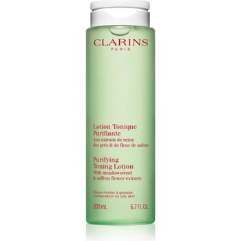 Clarins Cleansing Purifying Toning Lotion почистващ тоник за комбинирана към мазна кожа 200ml