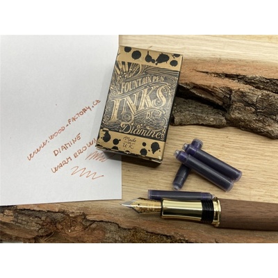 Diamine Bombičky Warm Brown 18 ks