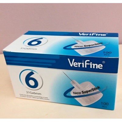 Verifine jehly 6 31G pro vš.pera 0,25 x 6 mm 100 ks – Zboží Mobilmania