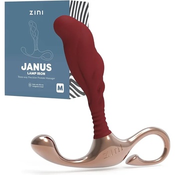 Image 1 of Простатен масажор с перинеум стимулатор, 10, 4см. - Zini Janus Lamp Iron M (ZINI000005)