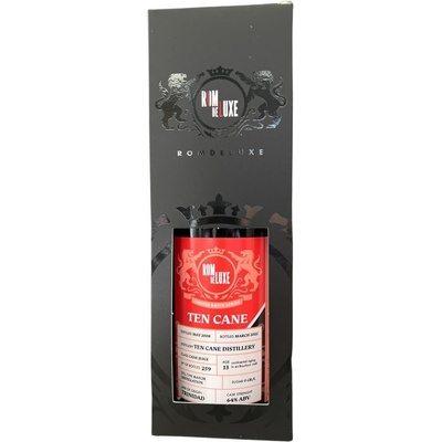 Rom De Luxe Ten Cane LE 13y 64% 0,7 l (holá láhev)