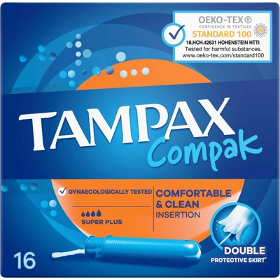 Tampax Compak Super plus 16 ks – Zboží Dáma
