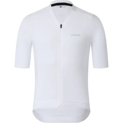 straede Фланелка с къс ръкав за колоездене straede Aerlig Ultralight Jersey Cycling jersey - White (056-4305-0215)